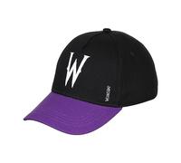 Wednesday Miércoles-Gorra Infantil, 20 x 14 cm, Negro W