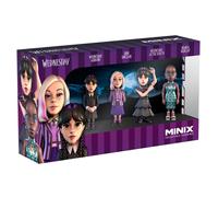Wednesday Minix pack 4 figures 7cm Minix
