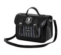 Wednesday Original Bolso Mochila Satchel, Negro, 26 x 20 cm