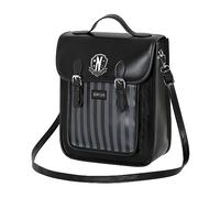 Wednesday Original Bolso Mochila Wednesday, Negro, 28 x 34 cm, Capacidad 10 L