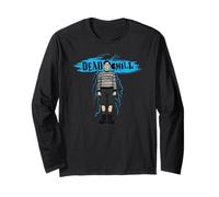 Wednesday Season 2 Dead Chill Pugsley Addams Logo Manga Larga