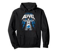 Wednesday Season 2 I Feel So Alive! Electrified Uncle Fester Sudadera con Capucha