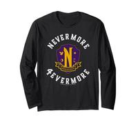 Wednesday Season 2 Nevermore 4 Evermore School Emblem Manga Larga