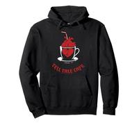 Wednesday Season 2 Tell Tale Cafe Heart In Mug Logo Sudadera con Capucha
