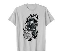 Wednesday Season 2 Who Said Nightmares Don't Come True! Camiseta, Hombre, Plata, S