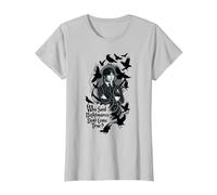 Wednesday Season 2 Who Said Nightmares Don't Come True! Camiseta, Mujer, Plata, XL