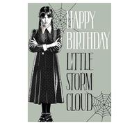 WEDNESDAY Tarjeta de cumpleaños Happy Birthday Little Storm Cloud
