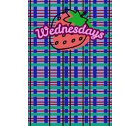 Wednesday: Trendy plaid notebook! It's the perfect addition for anyone who loves a fantastic Wednesday. Ideal for women, girls, and anyone seeking a delightful way to capture their thoughts!