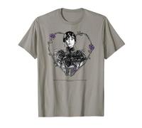 Wednesday Valentine's Blooming Roses Heart Shape Portrait Camiseta