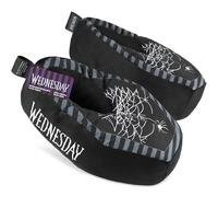 Wednesday Zapatillas Casa Niña Adolescente, 3D Felpa Antideslizante Pantuflas Invierno Ponerse, Gothic Regalos para Niñas (36/37 EU, Negro)