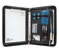 Wedo 05850 - Cartera de viaje tamaño 7.5x28x6.4cm y color negro Carpeta de confe