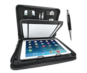 Wedo 0587590101 - Organizador para Tableta Universal, Incluye lápiz táctil, Color Negro