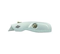 Wedo 078808 Cortador de Seguridad Alu Basic con Hoja Trapezoidal, con Certificado Tüv/Gs, 96 G, Plateado