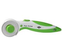 Wedo 0789145 Cuchillo Giratorio Comfortline, Antideslizante en la Mano, 45 Mm, Verde