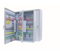 Wedo 10265037X Armario para 150 llaves, Gris luminoso, 38 x 14 x 55 cm