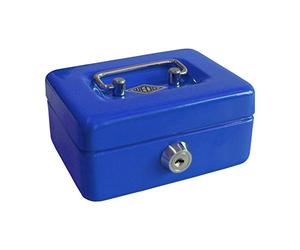 Wedo 144003 - Caja de caudales, hucha infantil, color azul