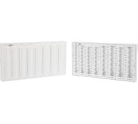 Wedo 160500937 - Bandeja con tapa para monedas (33 x 18 x 4,5 cm), color gris claro