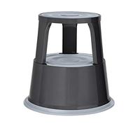 Wedo 212112 Taburete móvil de metal, gris