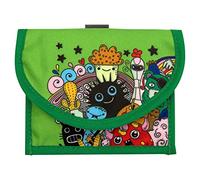 Wedo 2413104 Monedero Monstruo con Compartimento para Billetes, Verde