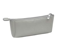 Wedo 24265554 Estuche Escolar Clutch, Fácil de Limpiar, Gris