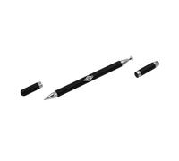 Wedo 2617001 Tablet-Pen 3 for All | Lápiz Capacitivo con Punta de Disc, bolígrafo y Punta táctil, versátil | para Trabajos precisos en la Tableta, Mina Azul, Negro