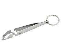 Wedo 271790054 garrapatas Alicate Quickex Picco con Llavero, Metal, Plata