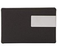 Wedo 80042-2 - Estuche para tarjetas de visita, color negro
