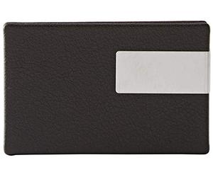 Wedo 80042-2 - Estuche para tarjetas de visita, color negro