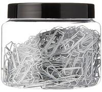 Wedo 90115040054 Clips Metal 26 mm, 400 unidades), en práctica brillo galvanizado