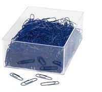 Wedo 901244603 - Pack de 1000 clips 27 mm, azul