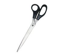 Wedo 97710N Tijeras de Acero Inoxidable, Longitud 25.5 Cm, Negro