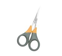 Wedo Tijeras 9854 – Acero fino 4" Gris/amarillo