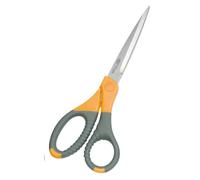 Wedo 9858 Tijeras, Alta Resistencia a la Corrosión, Acero Inoxidable, 215 Mm, Negro/Naranja
