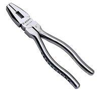 WEDO Alicates de acero inoxidable de 8 pulgadas, alicates de corte lateral, alicates combinados, cortador lateral, pelacables, crimpadora, corte ACSR, tornillos, clavos, alambre duro, resistente a la