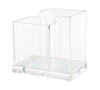 Wedo Cristallic - Organizador de escritorio acrílico, transparente