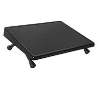 Wedo EDV - Reposapiés regulable, color negro