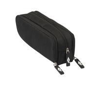 Wedo Mäppchen Schlamperbox Business, Estuche para Unisex Adulto, Negro, Large