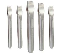 WEDO Juego de cinceles en frío de 5 piezas, juego de cinceles planos de acero inoxidable, hoja de 14, 16, 18, 18, 20 mm, juego de cinceles de madera, anticorrosión, alta resistencia, superficie