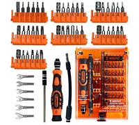 WEDO Juego de destornilladores de precisión 52 en 1,juego de mini destornilladores magnéticos profesionales con brocas,enchufe,mini llave,eje flexible,barra de extensión para reparar teléfono celular