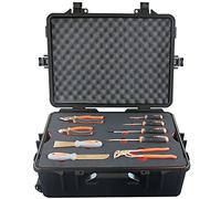 WEDO Juego de herramientas sin chispas de 37 piezas,kit de herramientas de seguridad sin chispas con alicates,destornilladores,llaves,martillos,resistente a la corrosión,DIN,bronce de aluminio