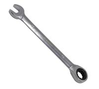 WEDO Llave combinada de trinquete, llave de extremo de caja y extremo abierto, llave de trinquete métrica con diseño de 12 puntos, llave de trinquete de 72 dientes, llave de engranaje de acero al