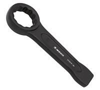 WEDO Llave de golpe poligonal 32mm,Largo 185mm,acero cromado 40,forjada de una sola vez, par fuerte, alta resistencia, resistencia al desgaste, pulverización negra en superficie,DIN Criterios