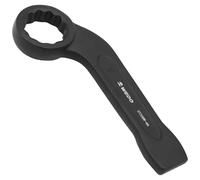 WEDO Llave estrella de impacto 22mm,Llave de golpe poligonal de Cabeza doblada,forjada de una sola vez, par fuerte,alta resistencia,resistencia al desgaste,acero cromado 40,Largo 140mm