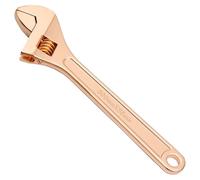 WEDO Llave Inglesa 150mm,Llave Ajustable para Sin Chispas,Apertura Extra Ancha de 18 mm,Bronce de Berilio,Resistente a la Corrosión,Certificados Bam y FM,Certificación GS