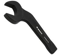 WEDO Llave inglesa de impacto de 19 mm,Largo 140mm,par fuerte, alta resistencia, resistencia al desgaste, pulverización negra en superficie, acero cromado 40