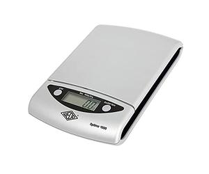 Wedo Optimo - Báscula electrónica, plateado/negro