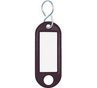 WEDO Schlüsselanhänger S-Haken, schwarz, Inhalt: 10 Stück