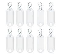 WEDO Schlüsselanhänger S-Haken, weiß, Inhalt: 10 Stück
