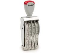 Wedo - Sello (7 mm, 4 cifras)