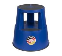 WEDO Taburete con Ruedas Super Step de plástico irrompible, con pie de Elefante, con Certificado TÜV GS, Fabricado en Alemania, Antideslizante, Altura Aprox. 43 cm, Capacidad de Carga 150 kg, Color